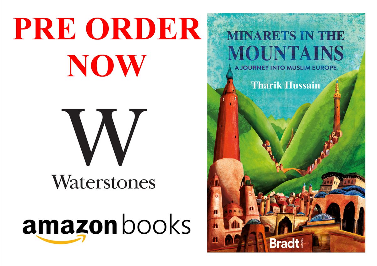 Now available to pre order! 

Authors know what pre order numbers do for future deals, so please support with a pre order via <a href="/AmazonUK/">Amazon.co.uk</a> tinyurl.com/4q97tq4a or <a href="/Waterstones/">Waterstones</a> tinyurl.com/16pquh1u TY!
<a href="/BradtGuides/">Bradt Guides</a>😀

#ottoman #muslimtravel #decolonise #balkans #europe #evliya