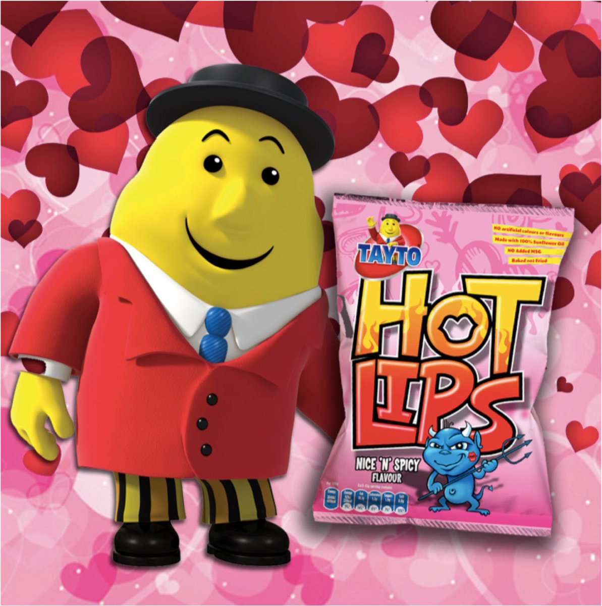 MrTaytoIreland's tweet photo. ❤️❤️Who would you give a box of HOT LIPS to this Valentines Day? ❤️❤️
Tag them to be in with a chance of winning a box.
#Tayto https://t.co/4r02tiyhkz
