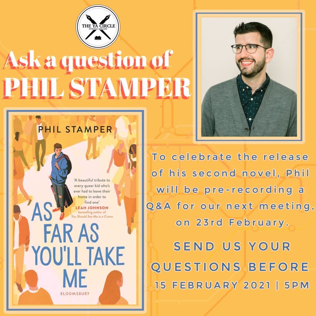 Send us your questions for Phil Stamper✨✈️ @stampepk