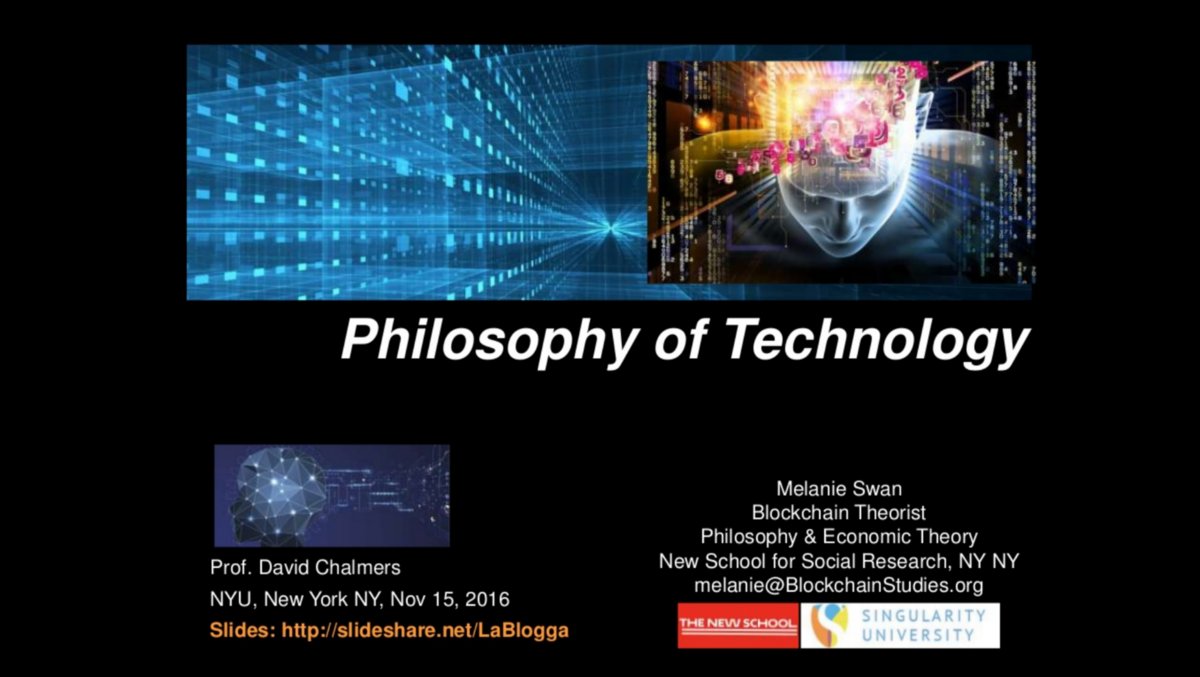 eraser's tweet image. Philosophy of Technology. Melanie Swan  medium.com/blockchain-dig… Contemporary issues in philosophy of technology: complexity, unthinkability, temporality &amp;amp; #Blockchain @eraser #BDT🤖 &amp;amp; #DigitalTransformation #philosophy #tech #Theory #filosofía #teoría #tecnología #AI #IA #ethics