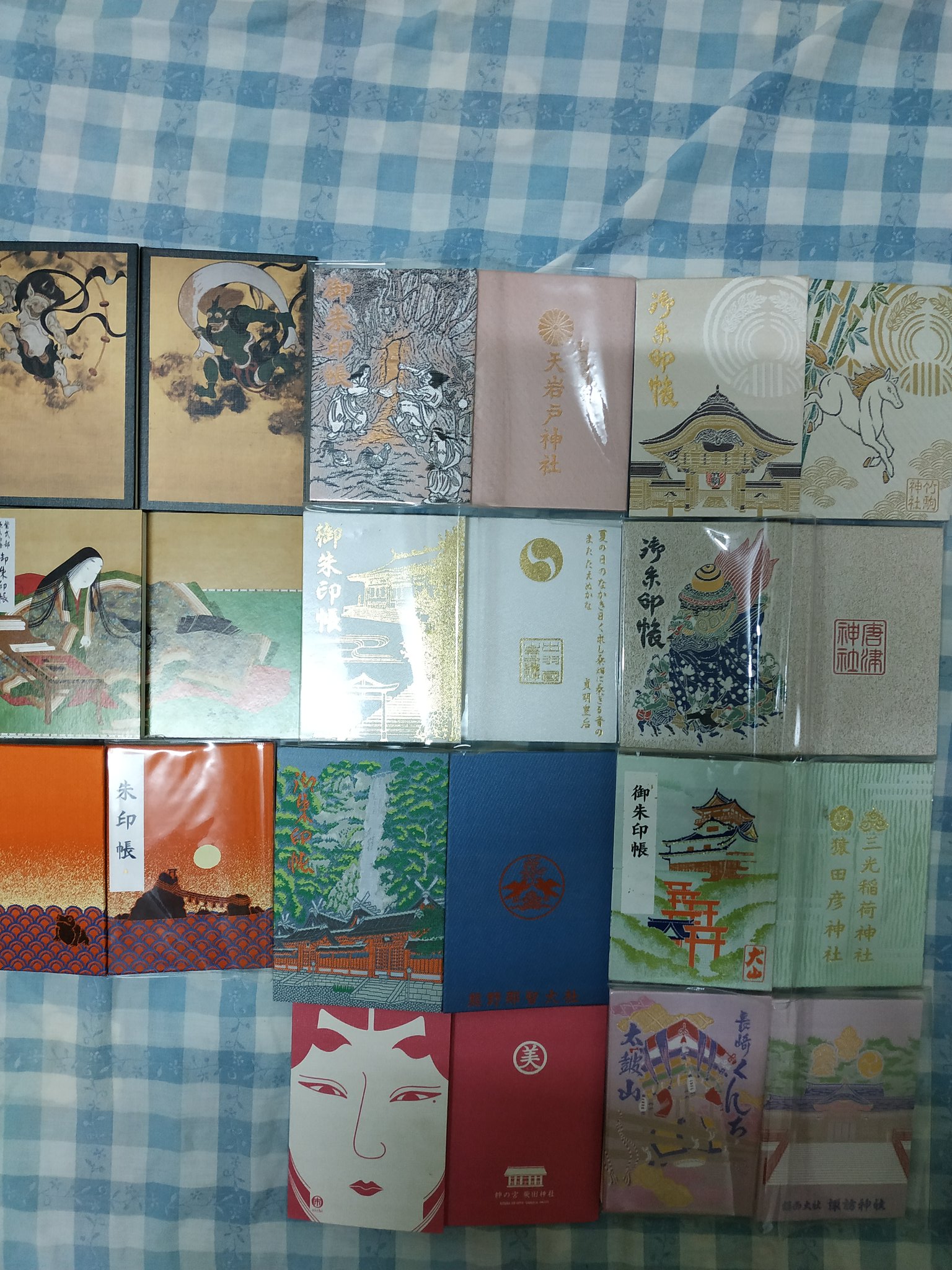 皮皓卡على تويتر 淺色御朱印帳 End 宮城縣竹駒神社 佐賀唐津神社 愛知縣猿田彥神社 長崎諏訪神社 宮崎天岩戶神社 山形日枝神社 和歌山熊野那智大社 北陸福井柴田神社 京都建仁寺風神雷神 滋賀石山寺紫式部 三重夫婦岩二見興玉神社 皮皓卡على تويتر 淺色御朱印帳 End 宮城縣竹駒神社 佐賀唐津神社 愛知縣猿田彥神社 長崎諏訪神社 宮崎天岩戶神社 山形日枝神社 和歌山熊野那智大社 北陸福井柴田神社 京都建仁寺風神雷神 滋賀石山寺紫式部 三重夫婦岩二見興玉神社