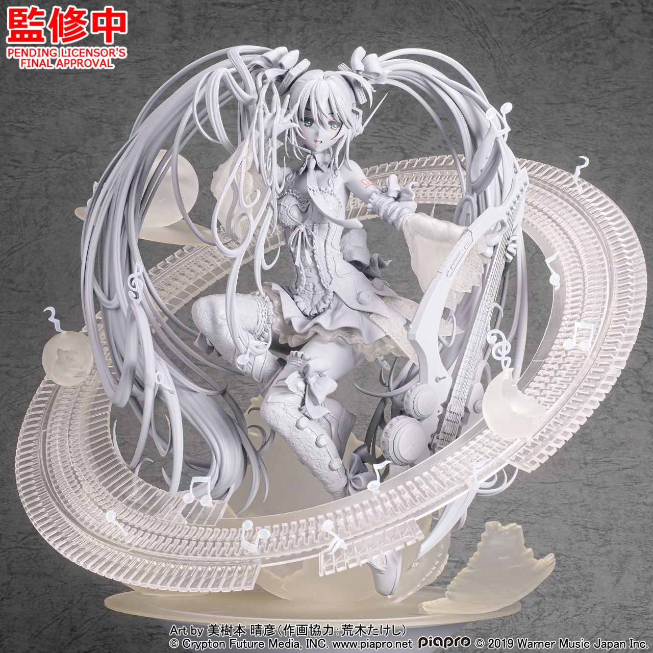 マックスファクトリー 公式 ボカロp Mitchie M 2ndフルアルバムジャケットイラストの 初音ミク バーチャル ポップスター Ver がワンホビで初公開 柔らかな表情や髪 服の繊細な造形をイラストのイメージを崩さずに立体化しました