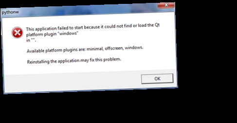 qt platform windows failed to start qt platform windows failed to start