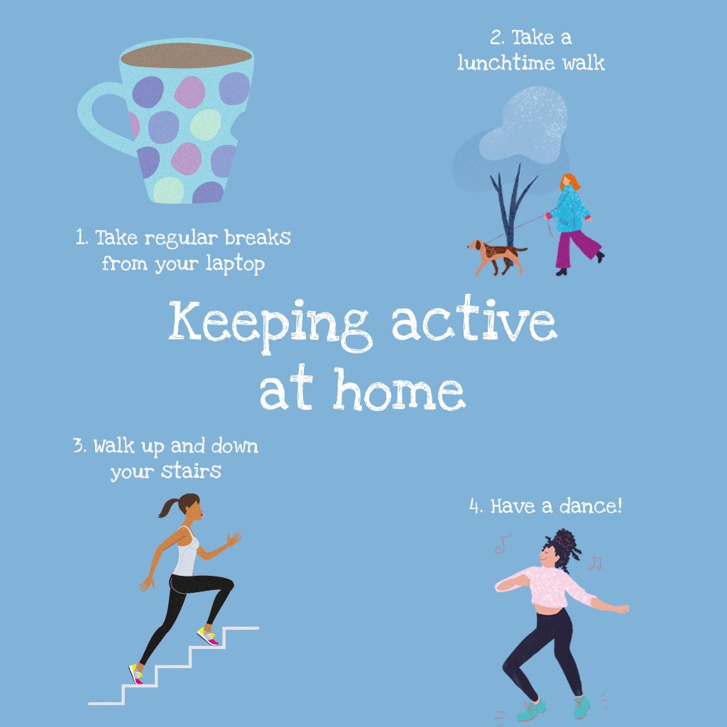 It’s been nearly a whole year many of us have been working from home. If you’re struggling with keeping focused, here’s some top tips to keep you active at home.

#Health #Wellness #Exercise #WorkingFromHome #StayingActive #HealthTips #HealthyLiving