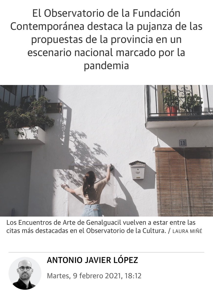 Genalguacil Pueblo Museo entre las mejores propuestas culturales de Andalucía según el Observatorio de la Cultura. Nos llena de ilusión recibir este tipo de alegrías. Esa misma ilusión que ponemos en cada paso. GRACIAS a todos los que sumáis a este emocionante proyecto. ♥️
