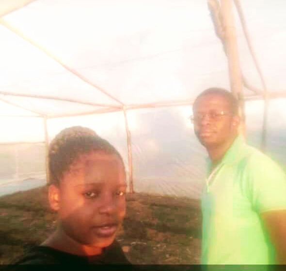 On the leftside 5 years ago,when we became Mr and Mrs,on the right side 5 years today as we celebrate our 5th anniversary and also celebrating our achievements in the journey of Agric