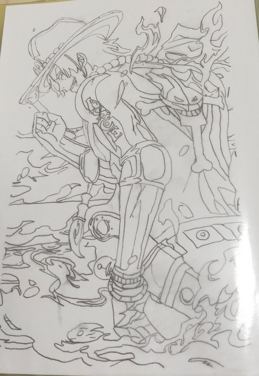 おやつ ワンピースのエース書いたよ ワンピース ワンピースエース アニメキャラ イラスト おやつ ワンピースのエース書いたよ ワンピース ワンピースエース アニメキャラ イラスト