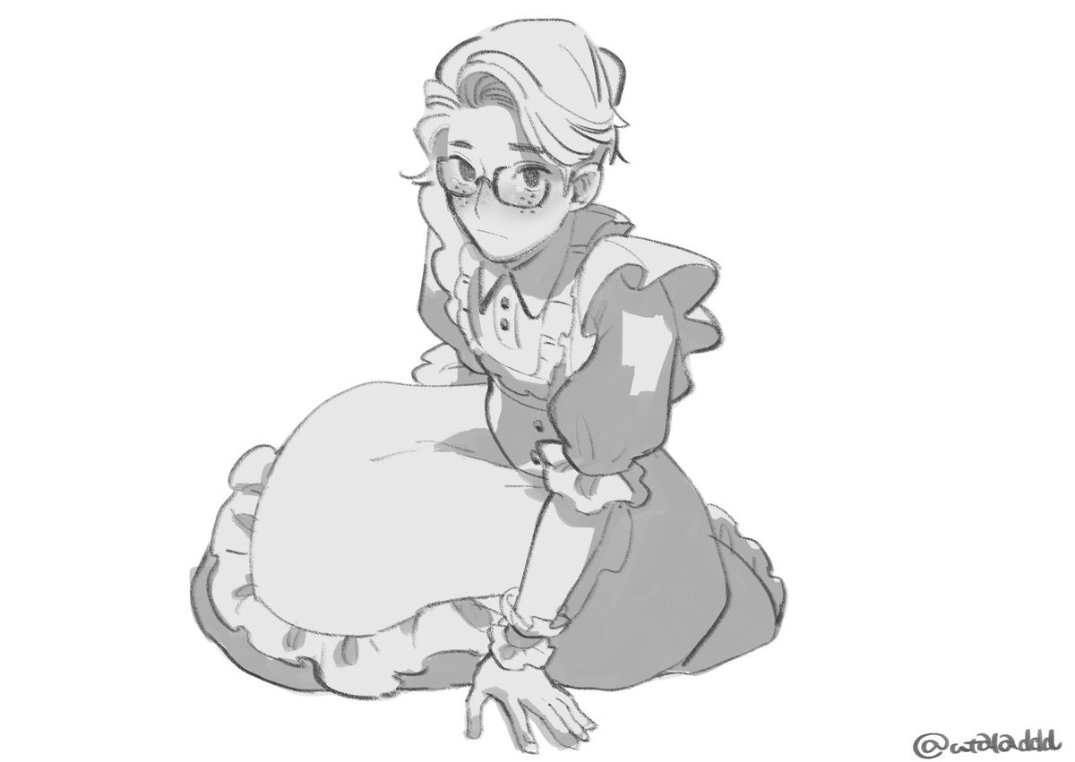 メイド幸運児くん