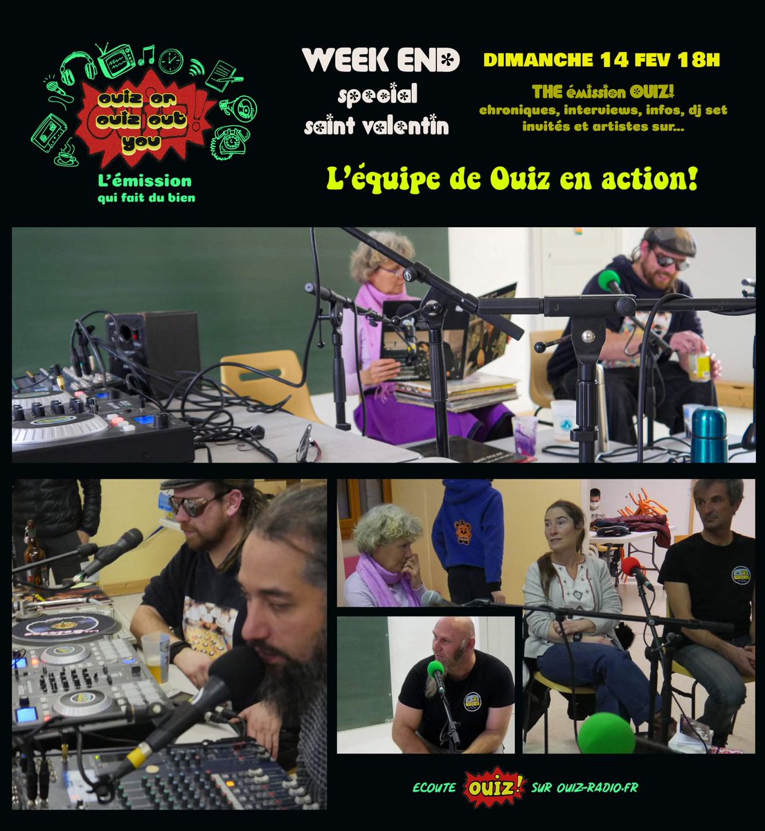 OuizRadio's tweet photo. Émission enregistrer! y’a plus qu’à! https://t.co/aPDDq37w1h https://t.co/QbQnjhXoUm