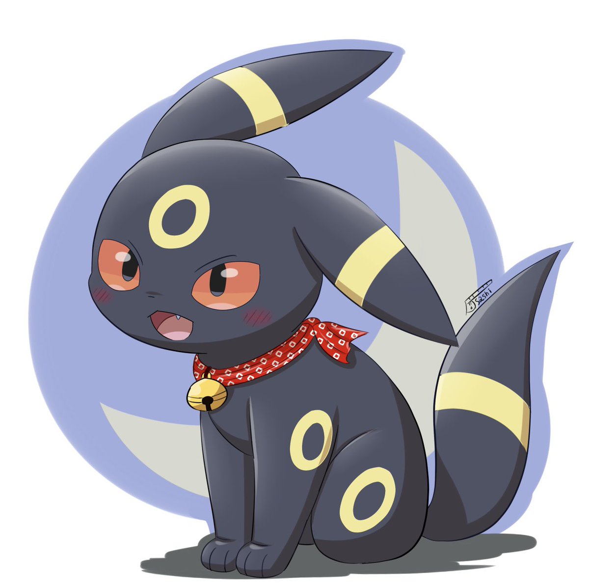 さし ブラッキーの日向けイラスト没った腹いせイラスト