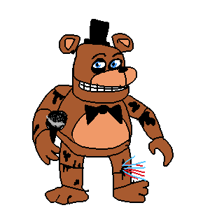 Badly Drawn Enemies on X: 290. withered freddy five nights at