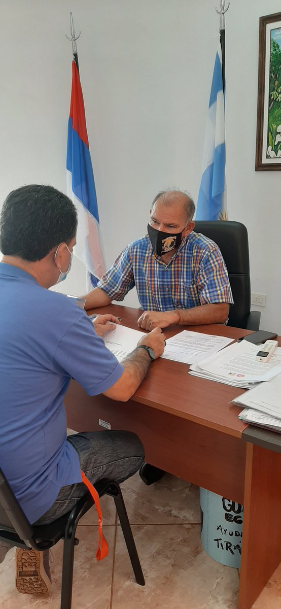 codeimisiones's tweet image. #SOMOSCODEIM 2021
Fortaleciendo el Territorio , visita a los Intendentes: Celia Smiak de Almafuerte - Juan Carlos Bueno de Bompland.
#NuevosRostros2021
#CherogaMi2021
#VosPodes2021