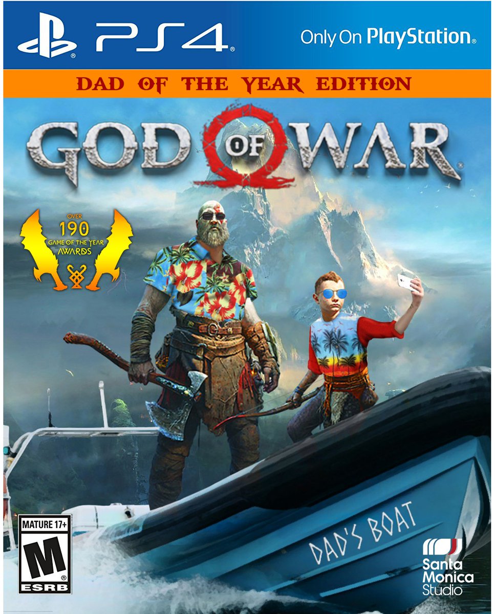 God of War has over 200 game of the year awards now. it's time to change that little sticker to ' 200+ GOTY AWARDS' 🏃 #GodofWar