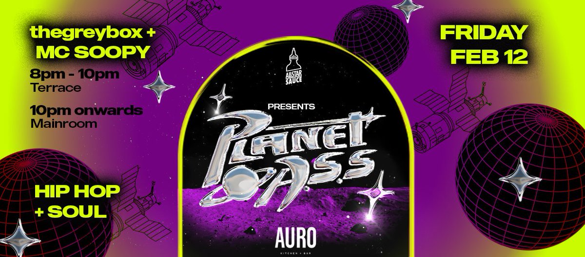 New Delhi, come through this Friday 12th February to Auro Kitchen Bar for another edition of Planet with the City's illest MC Soopy <a href="/MC_Soopy/">Siddhant Rai</a> and thegreybox <a href="/thegreybox_/">Utkarsh</a> dropping some heavy tunes all night.

We'll roll more details out soon!