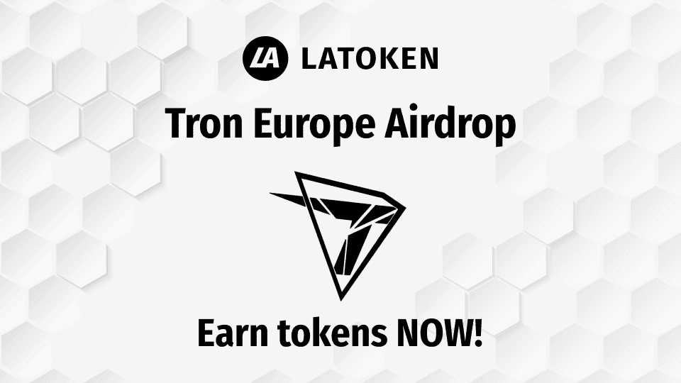 Get a share of 200K $TERC coins on LATOKEN.

Complete the Tron Europe Airdrop tasks to earn rewards.
💰 go.latoken.com/49f

Stay on top of crypto finance and trade Bitcoin, Ethereum, Doge, and more on LATOKEN.

#Bitcoin #DOGE #Ethereum #BITTORRENT