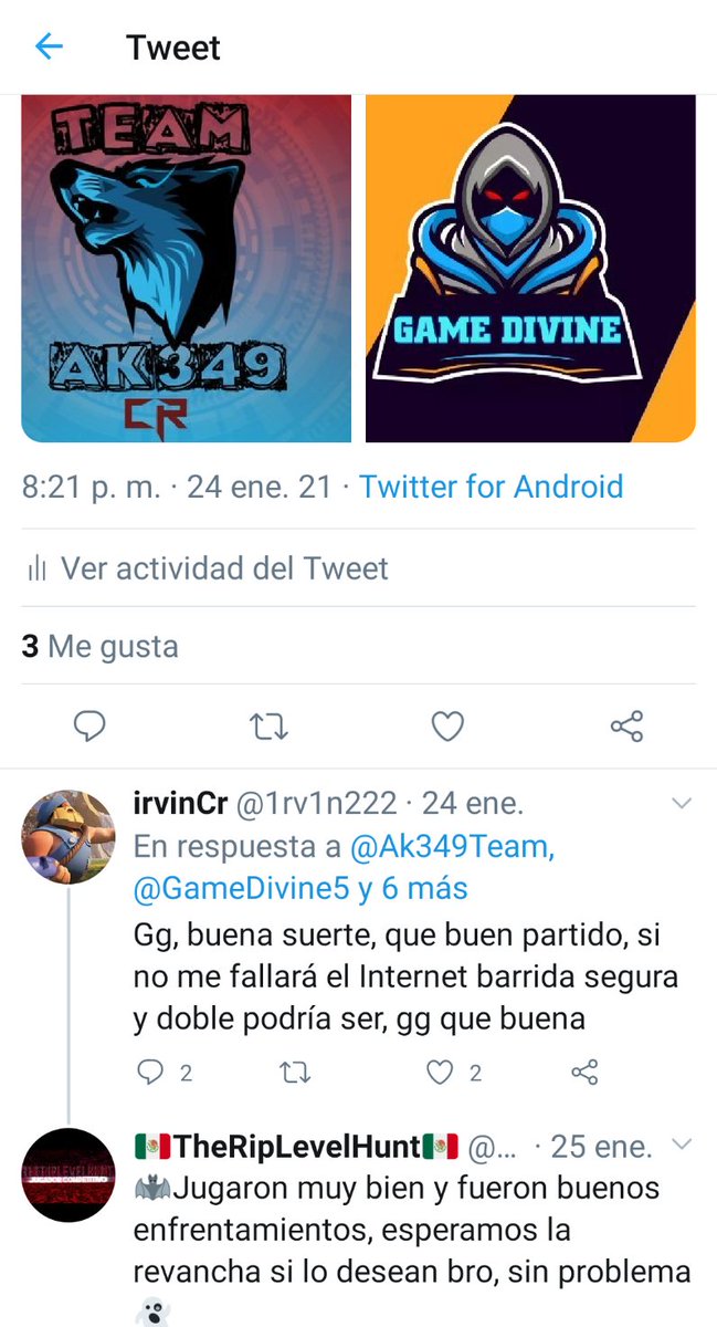 DirectosEnFB's tweet photo. @JuanDie27836063 @Ak349Team @GameDivine5 @clky @Raulcru70562 @GSTEFCA23 @Javierhdezsala5 @SamirRoyer @RemoSebastian02 @lobando24 @1rv1n222 🦇Esos si son pretextos jajaja mancos, vayan a llorar a otra parte niñas, cuando quieran la revancha para ganarles easy 👻 https://t.co/nnzjU90UAp