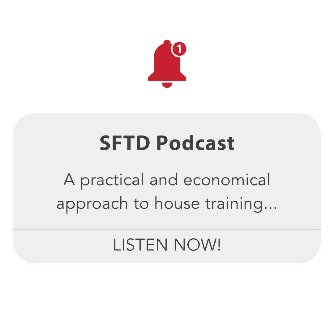Annie is letting her new puppy pee and poop...inside! That's right. This episode is all about HOUSE TRAINING and how Annie plans to teach Poppy "to go" indoors in such a way that can ultimately be transferred to the outdoors...

Are you looking for a practical and economical appr