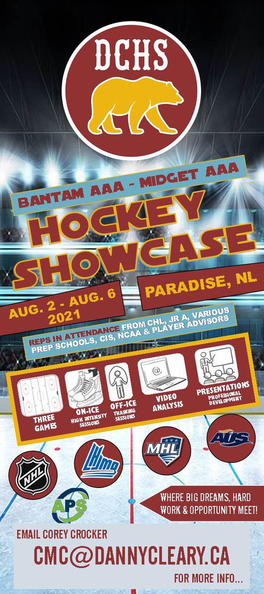 “Newfoundland and Labrador hockey players shouldn’t have to leave the province to get extra exposure. We’re going to bring the hockey world to Paradise, NL.” -  Daniel Cleary
See pic ⬇️ <a href="/THEMHL/">The MHL</a> <a href="/QMJHL/">QMJHL</a>