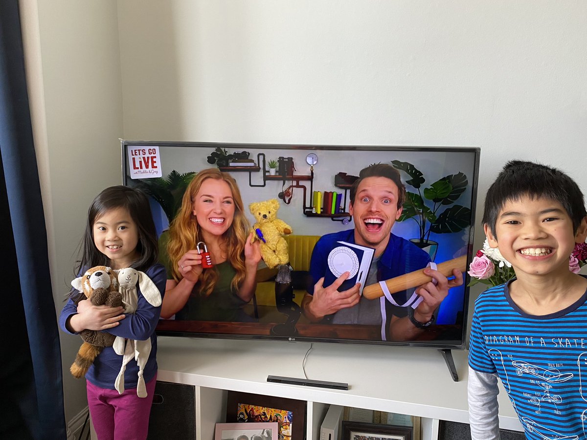 Kids were mesmerized by today’s show. Thank you <a href="/maddiemoate/">Maddie Moate</a> and <a href="/gregfoot/">Greg Foot</a> for making learning so fun. #letsgolive