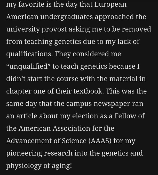 You'd think that was all Dr. Graves had to deal with, but nope, the racism continued into his academic career.