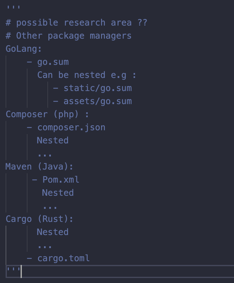 HunterSuite's tweet photo. Read this Incredible research by @alxbrsn https://t.co/IULJZ9uHG3 ! 
HunterSuite already finds a variety of leaked dependencies. We will try to automate this even future in the next few updates! Wanna poke around by yourself? Here is some starting point. 🐙 💜 #BugBountyTip https://t.co/OF2lxMhVmo