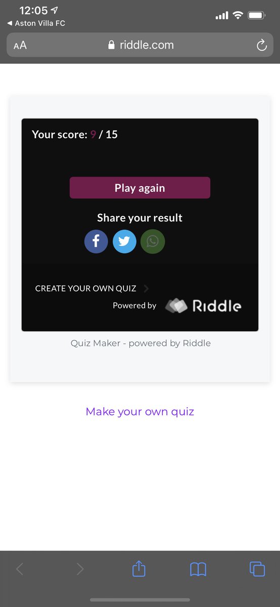 Aston Villa On Twitter Midweek ð¤ð¨ðð­ Anyone Let Us Know How You Get On