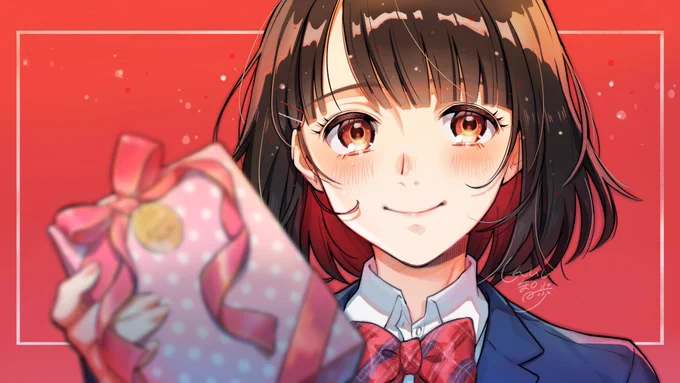 #創作 
\   受け取ってくれるかな?  / 