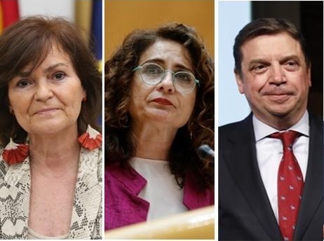 35metros's tweet photo. 𝐄𝐗𝐏𝐄𝐑𝐓𝐈𝐓𝐔𝐃 en el saqueo andaluz
@carmencalvo_ Consejera
@mjmonteroc Consejera
@LuisPlanas Consejero
"La instructora del 'caso Isofoton' pide el acta de una comisión de la Junta en la que participaron los actuales ministros Planas y Montero"
#ModeloPSOE https://t.co/8dUa3Wk2HT