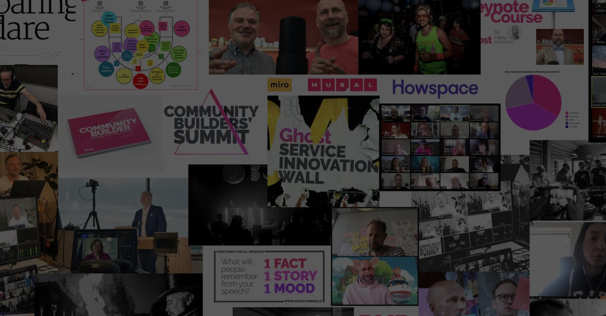 "Virtual meetings"
Are you happy with those words? Is the meaning loaded? What have your virtual meeting, workshop and event experiences been like? 

Jussi breaks it down on the blog here: buff.ly/3rKuHe1

#BusinessDesignMethods #Expectations