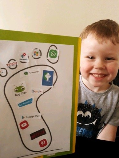 StRonansPS1's tweet photo. @JimGamble_INEQE @ineqegroup @CEOPUK @OurSaferSchools @safeinternetday @UK_SIC @C2kNewsdesk @C2k_info
#SaferInternetDay in P1
#MyDigitalFootPrint https://t.co/3LFpP74bNX