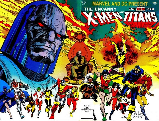 Claremont wrote the first DC/Marvel crossover, 1982’s “Uncanny X-Men and the New Teen Titans,” which DC comics historian Matthew K. Manning identifies as "one of the most well-received crossovers of its time - or of any time for that matter." 2/7