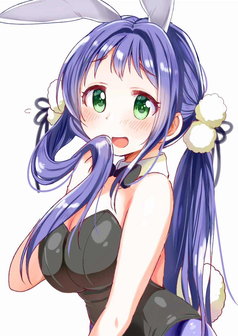 「照れうさぎさん 」|コタツノコッソのイラスト