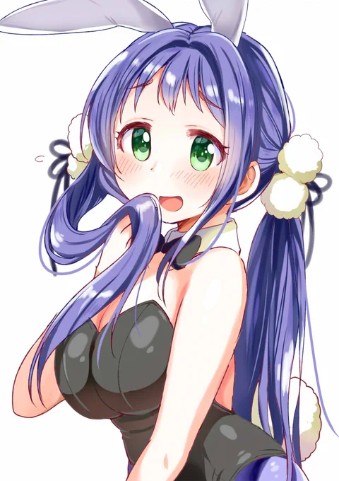 照れうさぎさん 