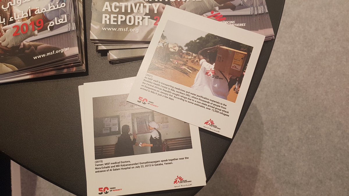 MSF_UAE's tweet photo. #Events

Live coverage from #MSFUAE's event in #Sharjah that kickstarts today.

We are participating in @xposureXPF  by displaying 10 photos from MSF's operations worldwide.

This is the first event we are organizing in 2021 to mark MSF's 50 birthday!

More to follow! https://t.co/H8MBS2xBdY