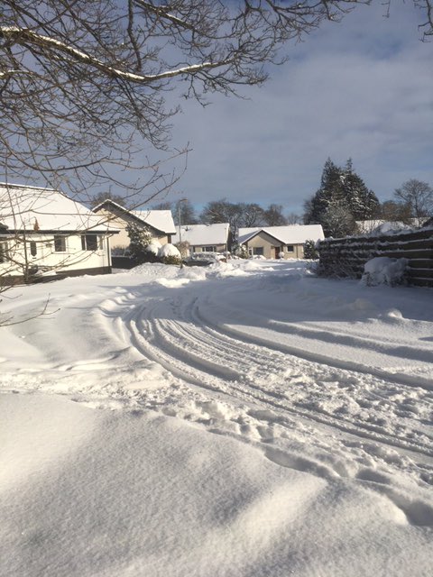 KingMaker1314's tweet image. Auchterarder’s looking lovely in the snow this morning!