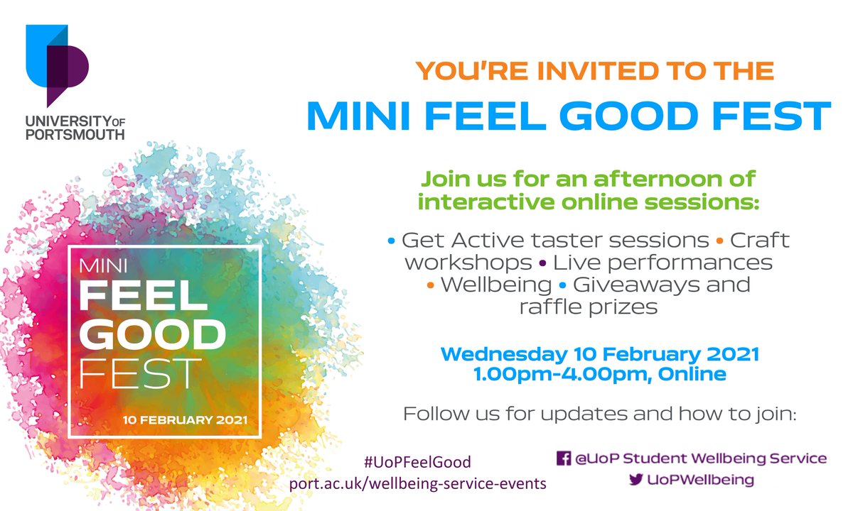 Our Virtual Treasure Hunt is NOW LIVE! Click here to get involved! tinyurl.com/jnfwjyyi And don't forget to join #FeelGoodFest for activities, workshops &amp; to double your chances of winning a prize!