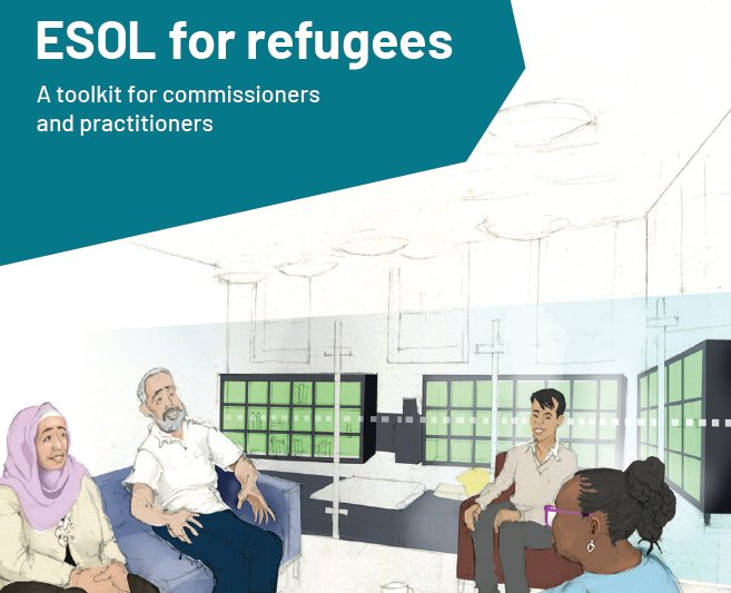 📘 OUT NOW! this free #ESOLforRefugees toolkit offers useful guidance and highlights effective practice in #ESOL [English for speakers of other languages]. It's illustrated by nearly 50 case studies from across England. Funded by @ukhomeoffice orlo.uk/Qds8Q #refugee