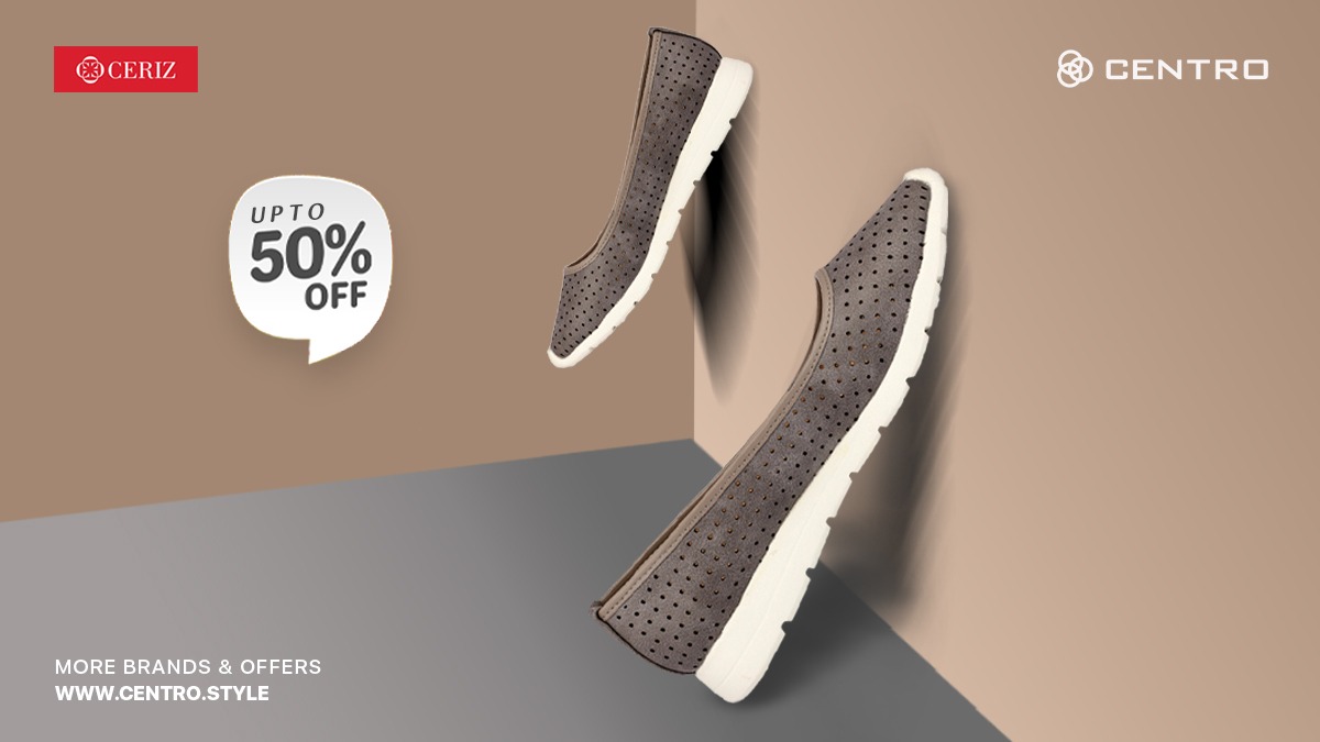 centro_shoes's tweet photo. Anytime footwear now at Centro at discounts upto 50%
You can now shop online at https://t.co/VuNNO0n3zS
#centro #ceriz #footwear #casualfootwear #flats #sale #discounts #endofseasonsale #offers https://t.co/AfRGTtlS7n
