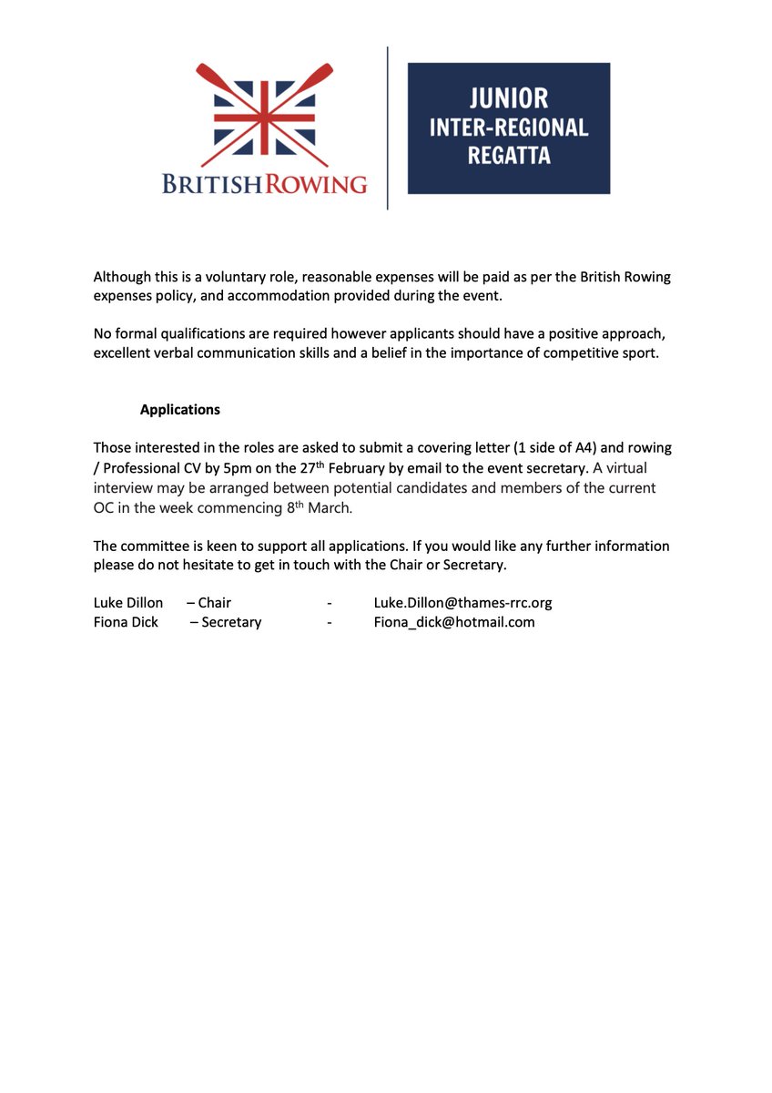 Interested in joining the JIRR Organising Committee? 

We have opportunities to join as a member "without portfolio". 

For more details please see attached images.