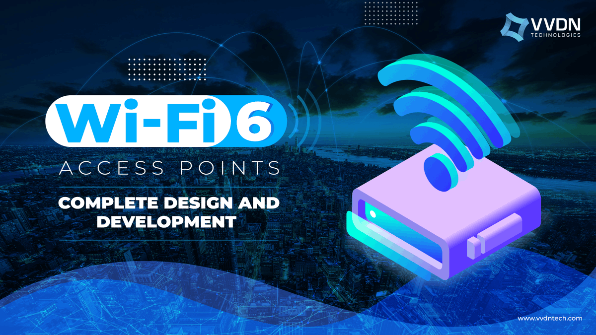 vvdn_tech's tweet photo. Get your next-gen #WiFi6 #AccessPoints designed and developed by VVDN, helping global OEMs/NEMs enable the next era of connectivity. More at https://t.co/zKRZCXaN5K
#vvdntech #networking #WiFi #wireless #WiFi6AP #manufacturing #engineering #technology #makeinindia #odm https://t.co/gubmzZmbG1