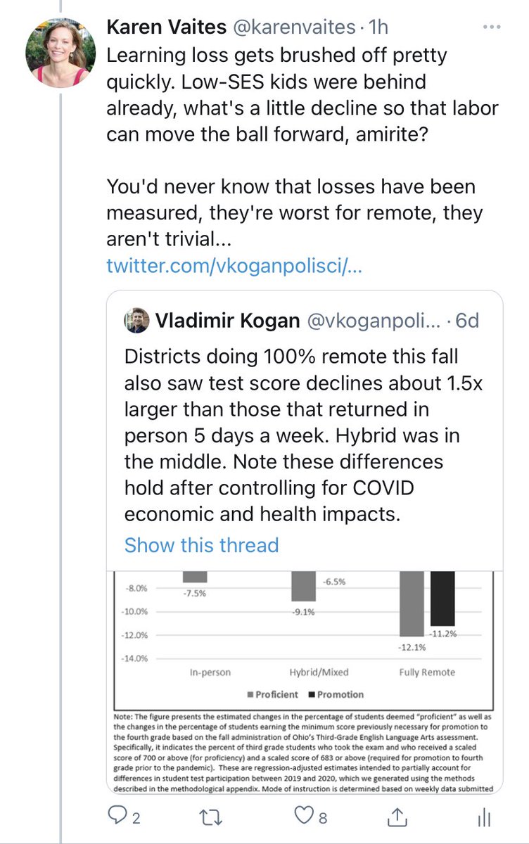 Apparently this tweet mid-thread has been flagged by some viewers as having sensitive content. Odd.Appending screenshot.  @jack  @TwitterSafety What are you doing to ensure folks can’t flag things they don’t like as offensive, as a silencing tactic? Cause this isn’t sensitive.