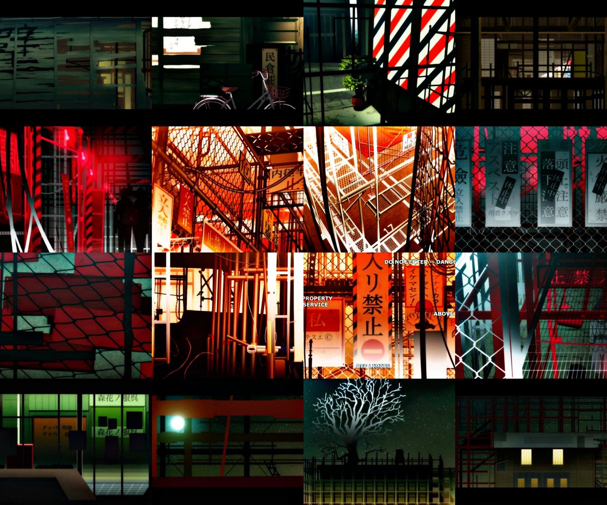 Visuals: One of the most visually impressing arcs i have ever seen. The usage of shadowing, shading, emptiness of background characters, Switching of angles, wider aspect ratios and black screening all just defines creativeness and looks beautiful, aesthetic and symbolic.