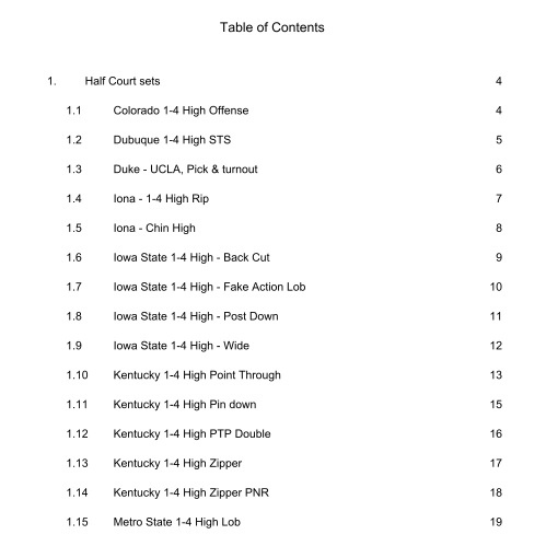 FREE Playbook!
50 sets out of 1-4 high alignment. 

🏀Like
🔃Retweet
➡️Follow (necessary in order to DM the pdf)
👉Check inbox withn 24 hours for the download link.

#NCAA #ncaabasketball #NBA #NBATwitter 
#Playbook #basketball #basketballcoach
