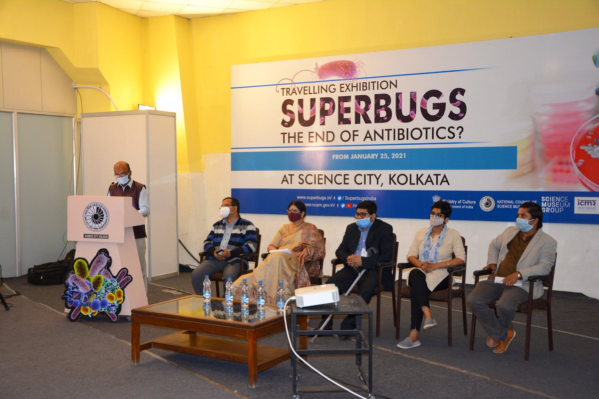 Superbugs India Exhibition tweet media