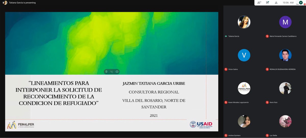 FenalperCo's tweet photo. #ProgramaDDHH| Fenalper, a través de su consultora regional, realiza en Villa del Rosario el primer taller de fortalecimiento para la atención a población migrante proveniente de Venezuela, con la Personería Municipal y la Asesora de Cooperación y Frontera de #OpciónLegal https://t.co/uAMquAyzX6