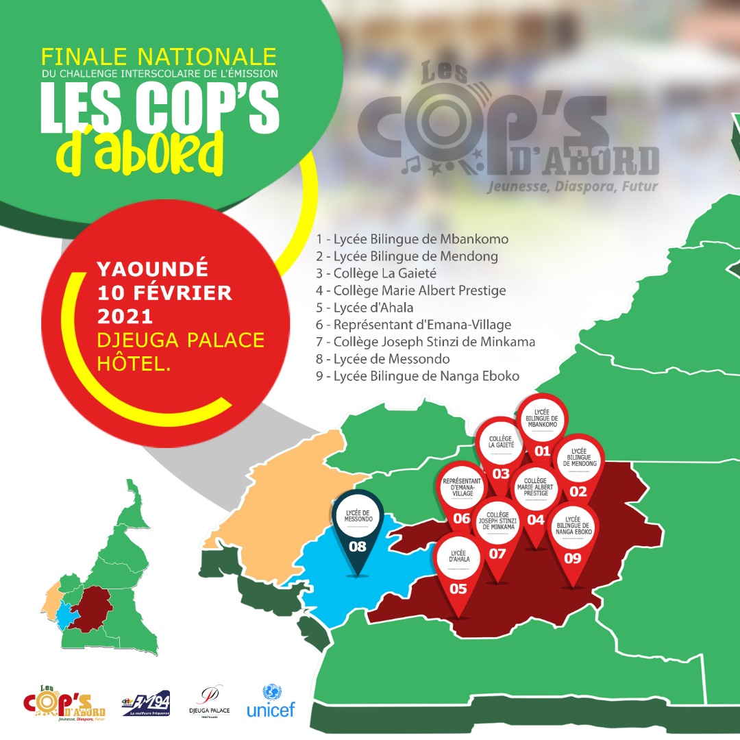 HemesNkwa's tweet photo. 9 établissements en compétition ce jour.
Qui sera le grand gagnant des #Cops21?
Réponse dans quelques heures. https://t.co/hNmIoi9jDp