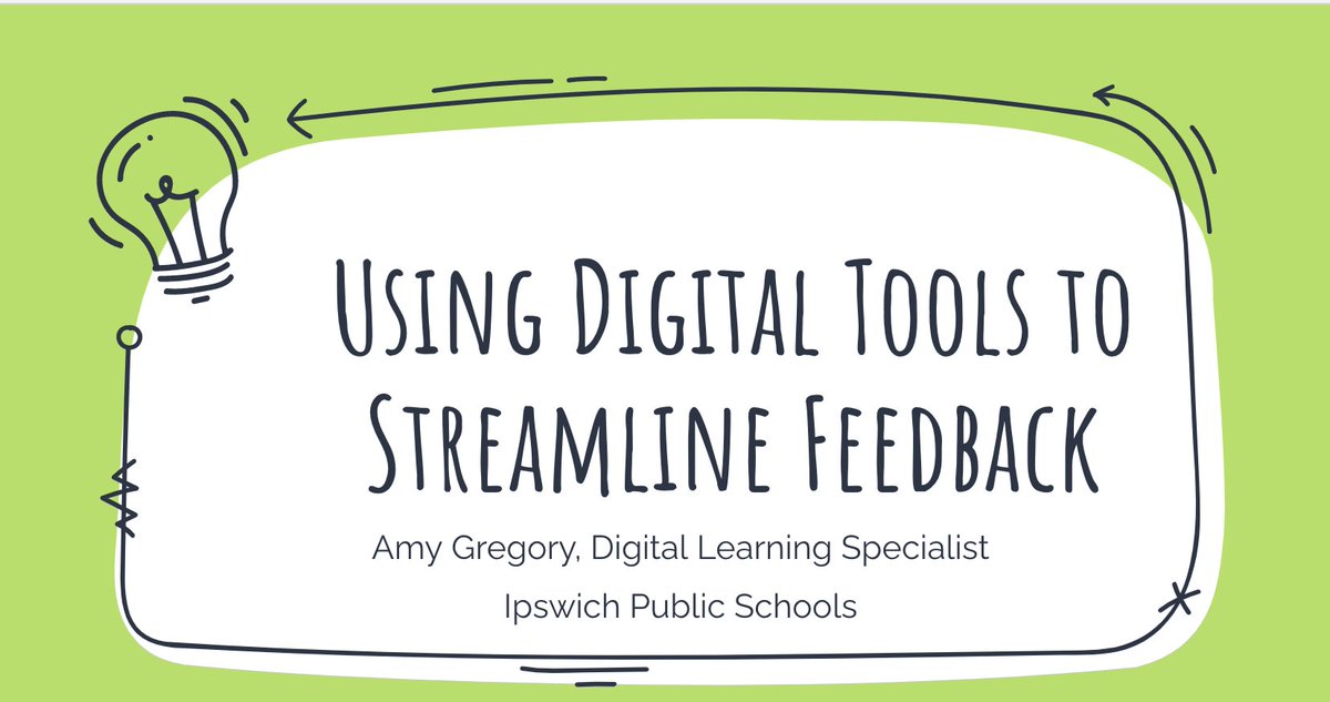 Are you interested in using Google Keep as a convenient feedback library? That's just one strategy I'll be sharing. Attend my #MassCUE session tonight at 6:00 PM EST Using Digital Tools to Streamline Feedback <a href="/MassCUE/">MassCUE</a>