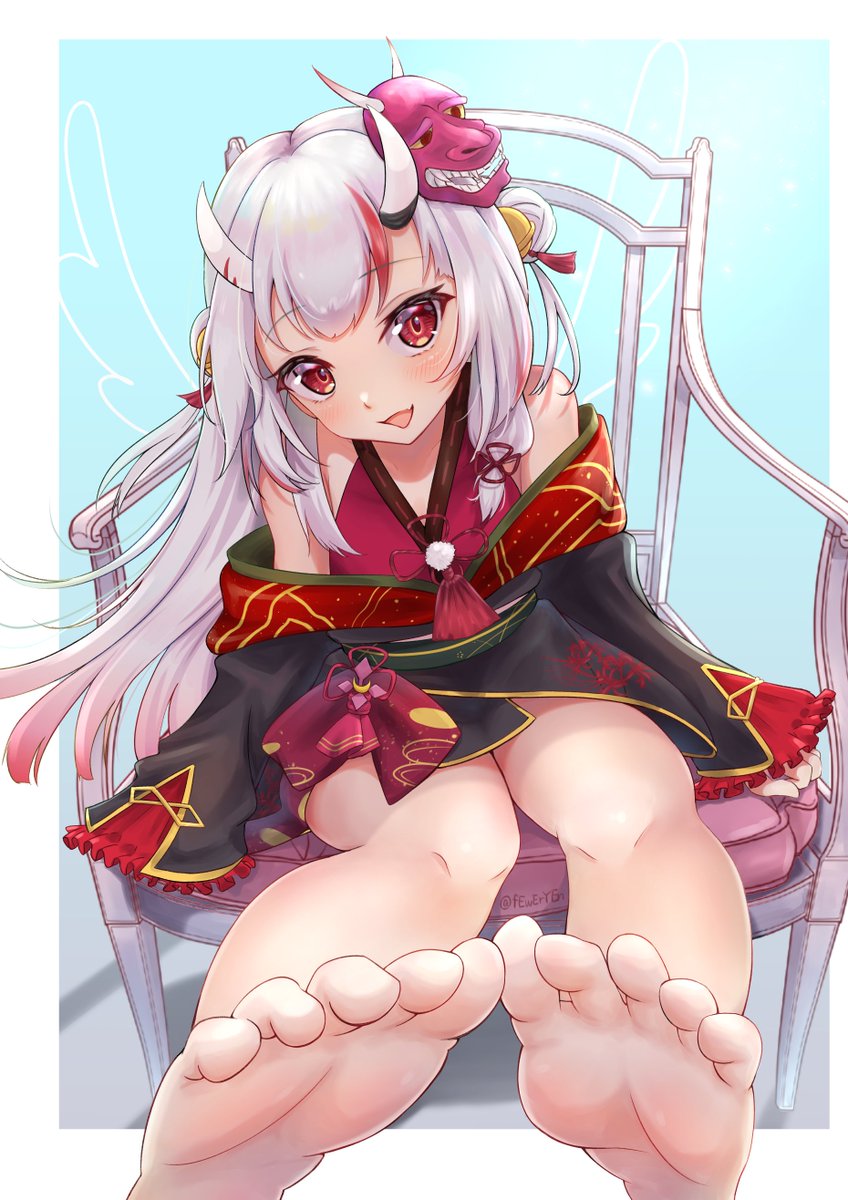 百鬼あやめ 「ホロメン全員描いていきます(目標)(願望)
No. 13
 #百鬼あやめ 
 #」|桃缶ぽてとDXのイラスト