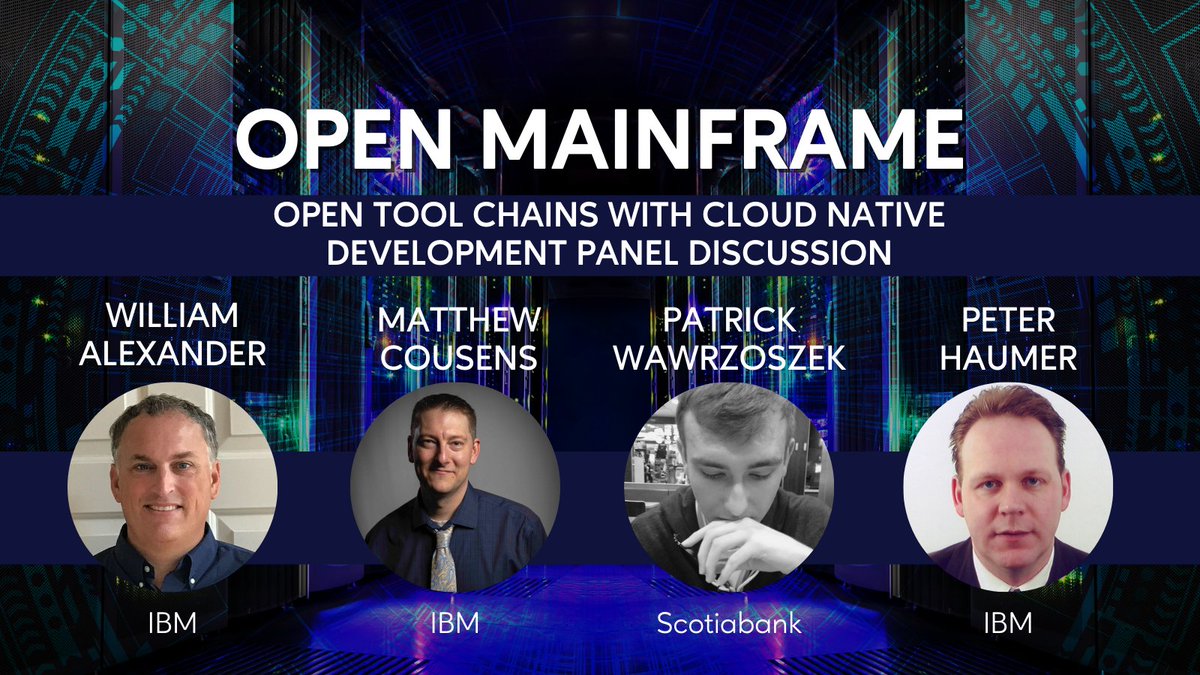 walexand4z's tweet image. I’m excited to be hosting a panel discussion at #OpenMainframe at 10:30am EST tomorrow Feb 11th. Registration is free so make sure to join me &amp;amp; @devopsdotcom on Thursday: bit.ly/3idHKRq