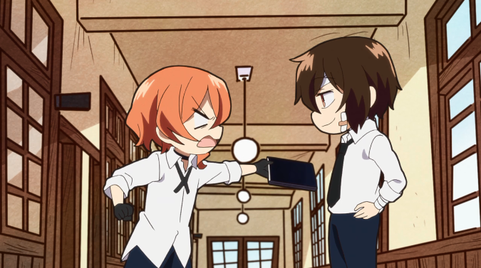 三景夕子 文ストわん 5話 中也さんと太宰さんのお話 W どっちの中二病もかわいいなｗ プリンは二人とも好きなのね お互いに 趣味悪い買い物してる って思うの 仲いいんだか悪いんだか 帽子は似合うと思う 中也さん愛が重たそうだから